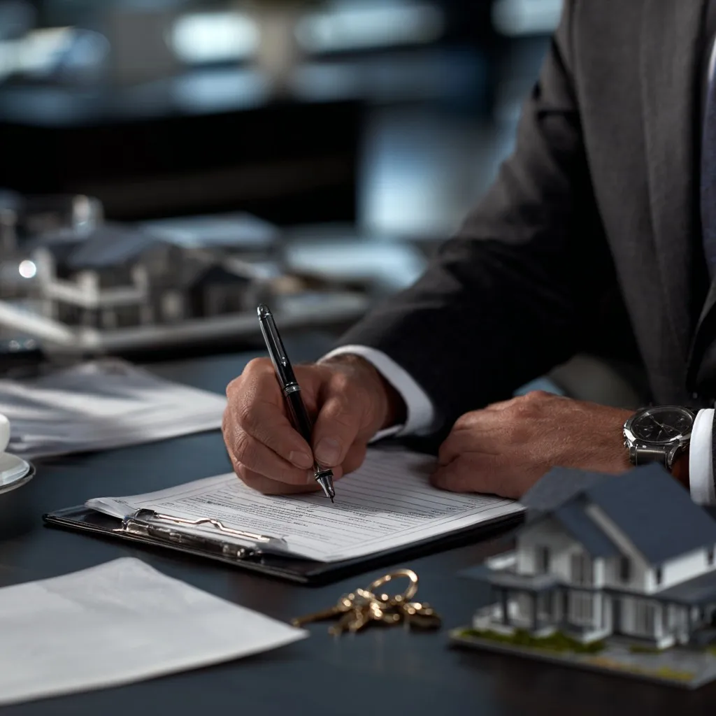 An advisor preparing a commercial lease for an owner keeping their property